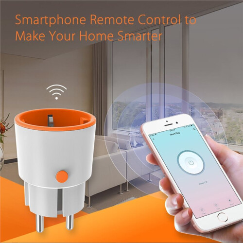 2pcs Tuya Zigbee 3.0  Power Plug 16A EU Outlet Child Lock  Socket Remote Control Work for Alexa EU Plug 2