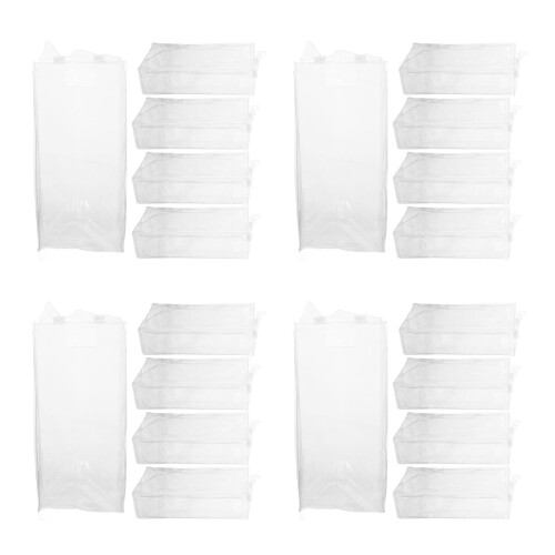 4Pcs Industrial Transparent PVC Transmitter Guard Case for Toolboxes 2