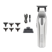 Kemei 3023 Zero Gapped Draadloze Haartrimmer Professionele Haarknipmachine Kappers Oplaadbare Afwerkings Haar Knipmachine