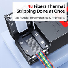 Pince à Dénuder Thermique pour Fibre Optique U10, Outil de Dénudage et de Fusion de Câbles pour Écrans LED et Fibres Optiques (Pince Chauffante)