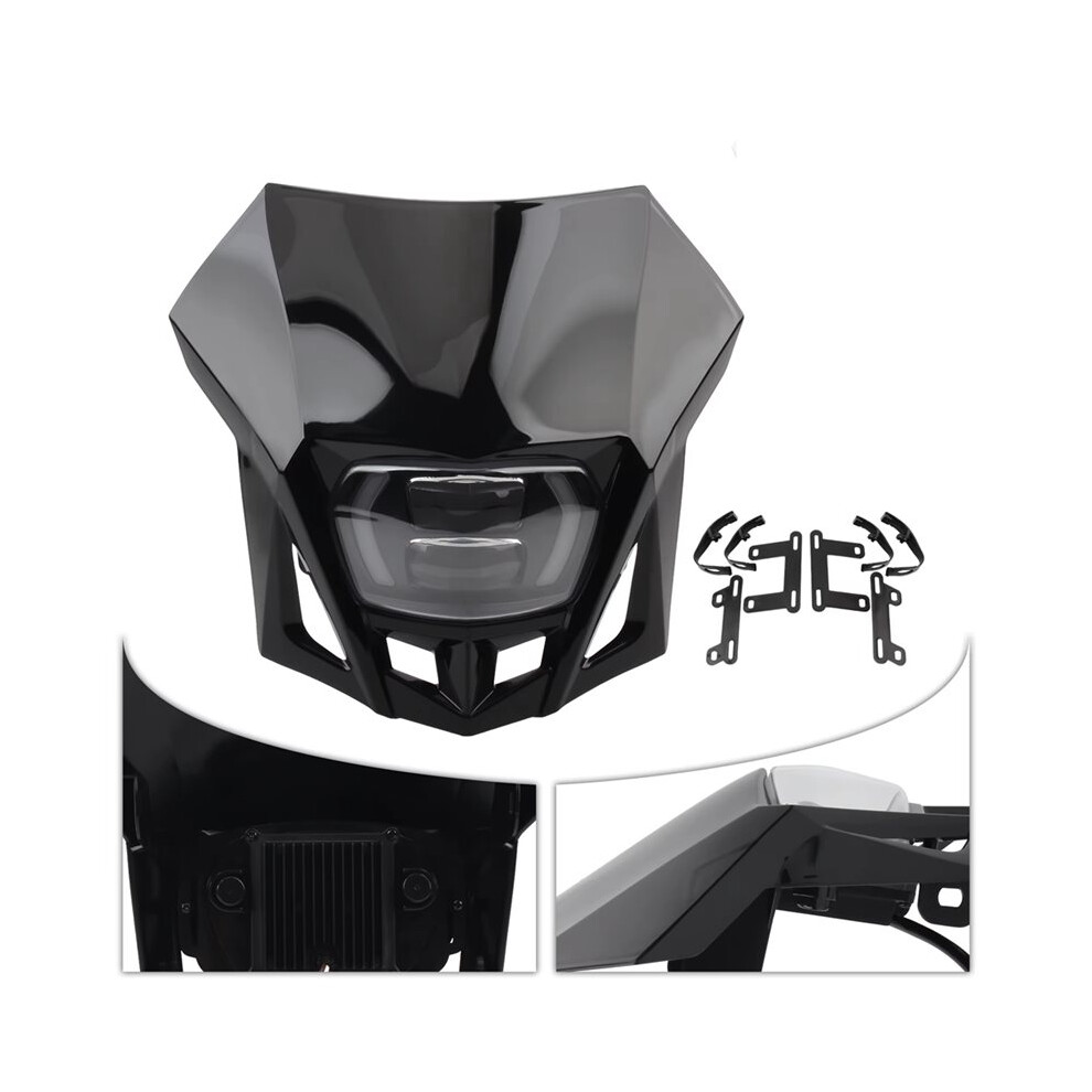 Motorcycle Led Headlight For Klx Crf Yz 250 450 Dirt Bike Front Headlamp Accessories 6033793828173