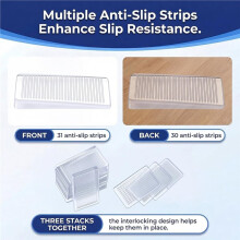 8PCS Niveladores de Móveis Calços de Plástico Flexíveis Wedge para Mesa Calço Transparente Blocos Ajustáveis para Móveis