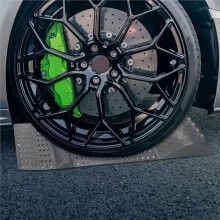 Garage Parking Mat Car Parking Mat Anti-Slip Tire Plug Stopper for Vehicle Positioning Spill-Proof Rug Pad Barrier Block