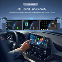 Upgrade de Draadloze CarPlay-Adapter en Android Auto, 2-in-1 CarPlay-Adapter Waarmee Je Bedraad Naar Draadloos Kunt Overschakelen, Compact Formaat,