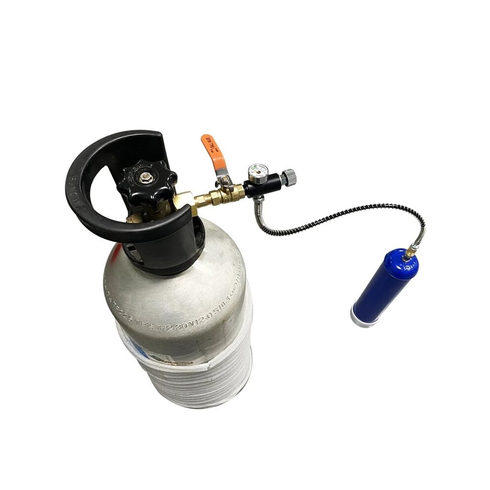 Co2 Refill Filling Adapter Converter Connect To N2o Whipped Cream Cylinder M11x1 Threaded Quick Connect Adapter W21.8-14 6033335476565