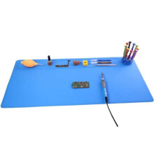825X370mm Biggest Work Pad Insulation Rubber Repair High-TemperatureResistant Mat with Screwdriver Storage Box A