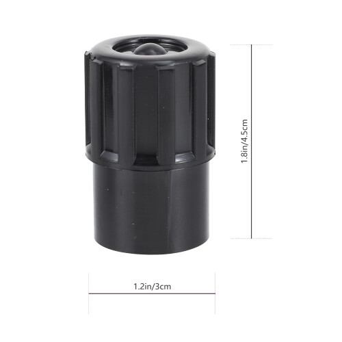 2Pcs Black Plastic Tenor Saxophone Plug Durable Sax Stopper Accessory 1