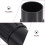 2Pcs Black Plastic Tenor Saxophone Plug Durable Sax Stopper Accessory 4