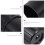 2Pcs Black Plastic Tenor Saxophone Plug Durable Sax Stopper Accessory 6
