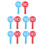 10Pcs Student Response Paddles Foam Board Yes No Game Classroom Supply 5