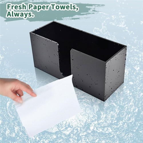 4 Stück Tischgewebehalter, Acryl-Gewebespender, Badezimmer-Gewebespender, Küchen-Gewebespender