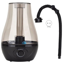 Brumisateur Humidificateur pour Reptiles de 3L avec Tuyaux D'Extension pour Vivariums, Terrariums et Enclos pour Amphibiens, Prise US