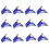12pcs  V Roost Perches Frame  Rest Stand  Dwelling Birds Frame Dwelling Perch Frame Roost Perches 1