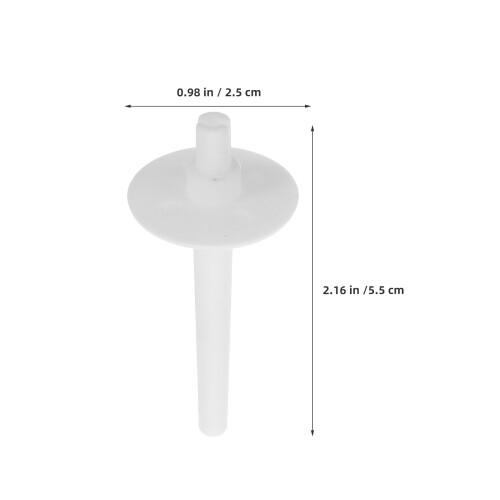 12Pcs White Sewing Machine Spool Pin Replacements for Secure Threading 1