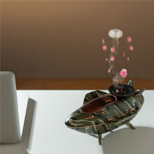 Spaceship Aromatherapy Machine Jellyfish Spray Colorful Atmosphere Light Home Bedroom Silent Aromatherapy Humidifier