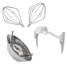Stainless Steel Mixer Suitable for  Mixer,Wire Whips for  Mixer,4pcs for  Mixer Wire Whip