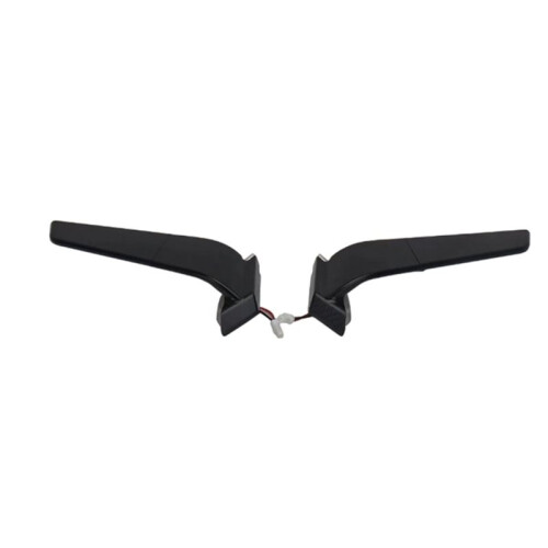 Motorcycle Rearview Mirrors with LED Light Rotating Adjustable Wing Mirrors for  Panigale V2 V4