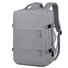 Expandable Travel Laptop Backpack for Men and Women, Waterproof with USB Port