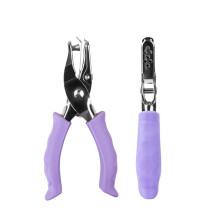 Single Hole Punch 6MM Hole Puncher for Crafts, One Hole Paper Punch with Soft Grip Handle, Small Hole Punch Adults