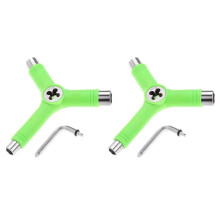Inbusschlüssel, Kreuzschlitzschraubendreher, All-in-One-Skateboard-Werkzeug, Multifunktionszubehör für Y Skate Tools D