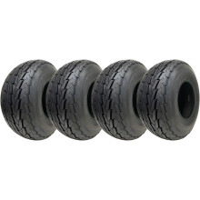 18.5x8.50-8 Trailer Tyre 6-ply High Speed Road Legal 425kgs 215/60-8 (Set of 4)