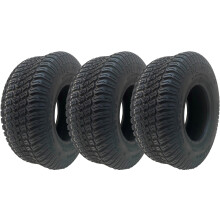 11x4.00-5 Lawnmower Grass Multi Turf Tyres 4ply Tubeless Wanda P332 (Set of 3)