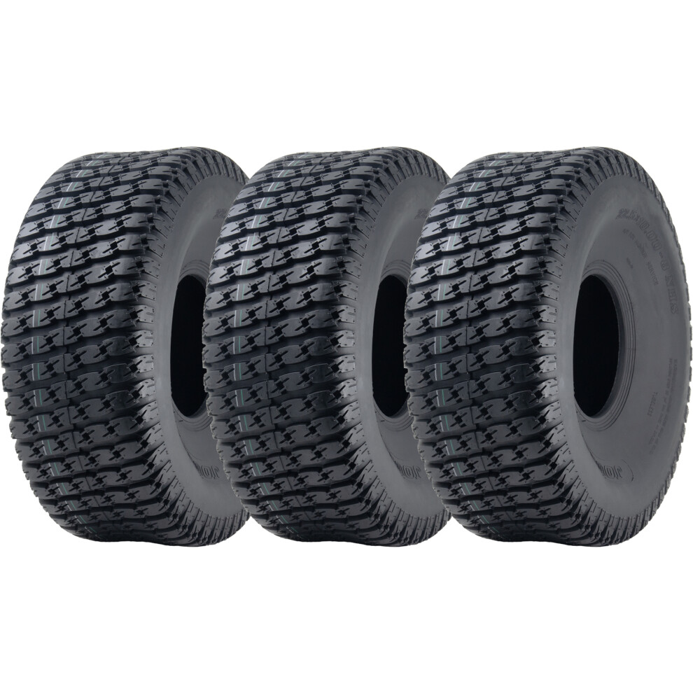 Parnells 22.5X10.00-8 4Ply Grass Tyre For John Deere Gator, Turf Lawn, Utility (Set Of 3)