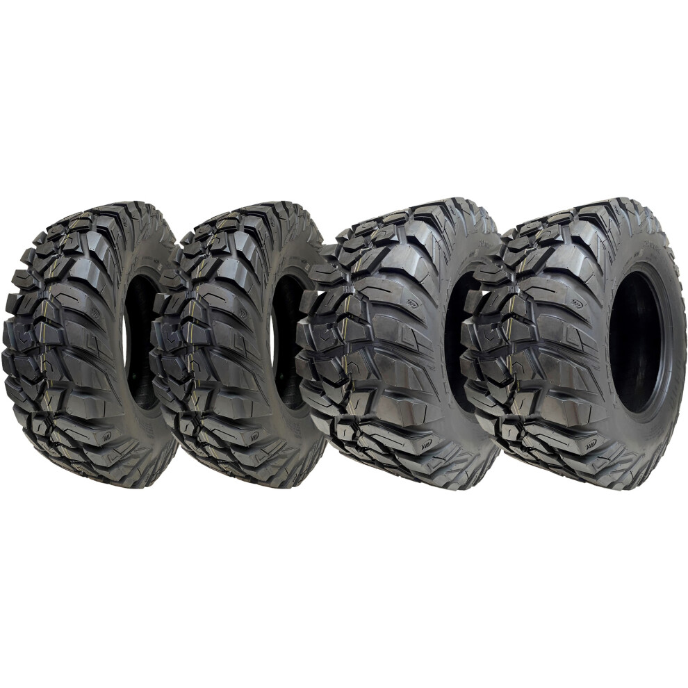 25X10.00-12 & 25X8.00-12 Atv Tyres 8Ply Wl03 Obor Antelope Road Legal (Set Of 4) 5056116805737