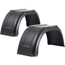 Trailer Mudguards 10” Inch Wide ALKO Plastic suits Wheel 20.5x8.00-10 (Set of 2)