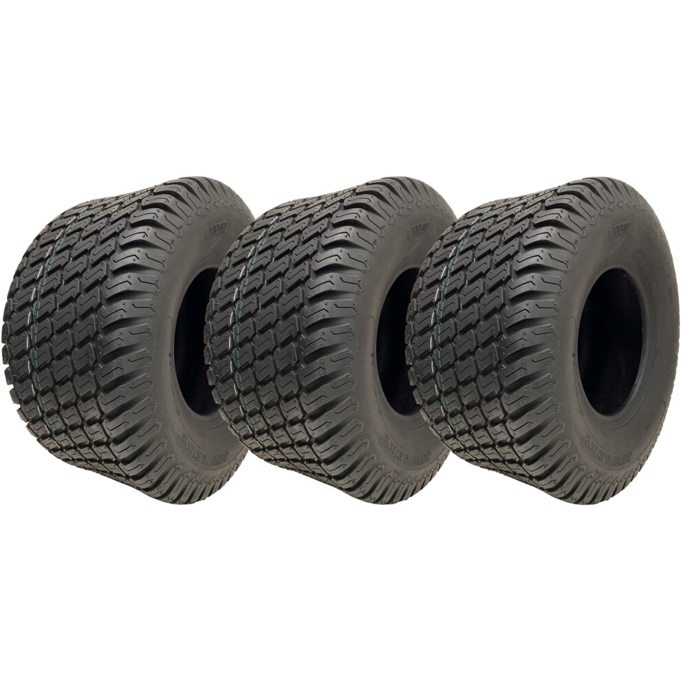 Parnells 18X9.50-8 Lawnmower Grass Multi Turf Tyres 6Ply Tubeless Wanda P332 (Set Of 3)