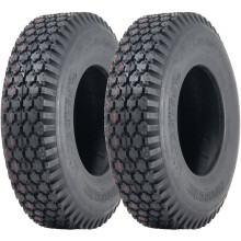 4.10/3.50-6 Tyre 4ply Hand Cart Truck Mower Diamond Washer P605 200kg (Set of 2)