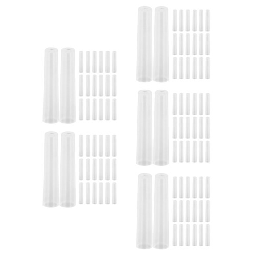 100Pcs Versatile Plastic Pencil Caps for Extended Pencil Life 1