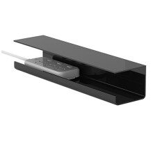 Organizador de Cabos Sob A Mesa, Organizador de Fios Sem Furadeira, Gestão de Cabos Sob A Mesa, Suporte para Cabos, Instalação Fácil