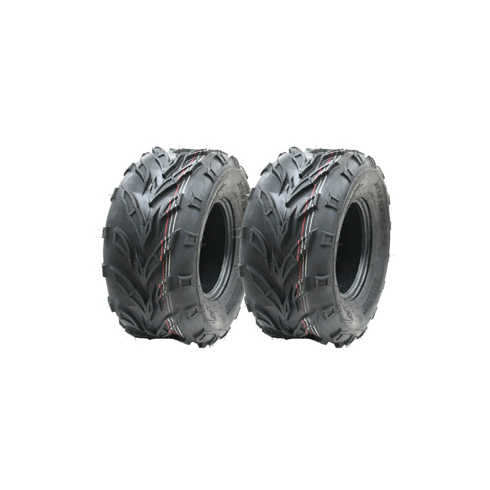 Parnells 18X9.50-8 Atv Tyres Quad Trailer 18 950 8 Tires Dirt Trail Road Legal, Set Of 2.
