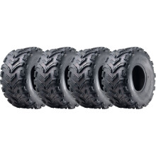 25x12.00-10 Quad ATV Tyre 6ply Journey P3128 E-Marked Road Legal Tire (Set of 4)