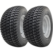 20x8.00-10 Lawnmower Wheels 4 Stud Turf Wanda 100mm PCD Road Legal (Set of 2)