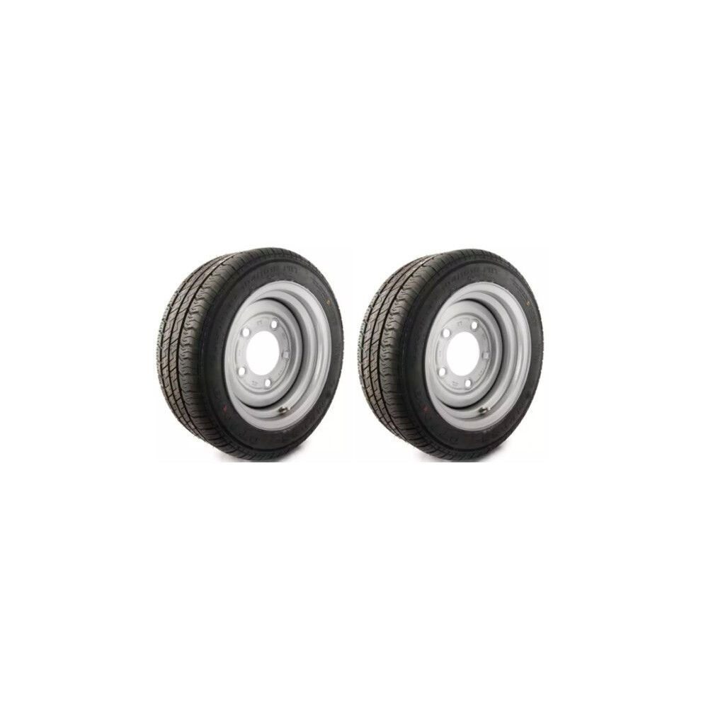 195/50R13c Trailer Wheel 5 Stud 6.5Â Pcd Road Legal 900Kg Wanda Wr068 (Set Of 2) 5056116824806