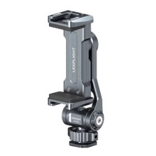 LEAPLIGHT Camera Hot Shoe Phone Holder Monitor Tripod Adapter for Smartphone Mic Light 1/4 Cold Shoe