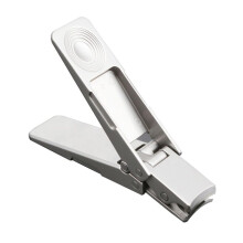 Stainless Steel Innovative Folding Nail Clippers Foldable Deformation Nail Scissors Portable Travel Manicure Tools