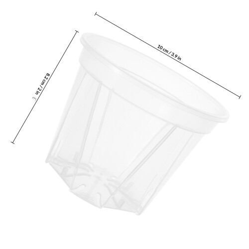 Basin Cactus Desktop Planter Clear Pots With Drainage 1
