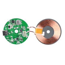TYPE-C 20W High Power Fast Charger Wireless Charger Transmitter Module Spacer 0-10MM Wireless Charger Station No Wire