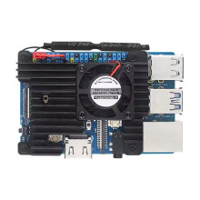For Orange Pi 3B Mainboard Case Aluminum Alloy Enclosure Passive Cooling Box with Heat Dissipation Heatsink