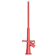 P5004 Ganchos de Teste Isolados de Alta Tensão Profissional com Clips de 4mm Socket Vermelho