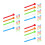 60Pcs Multi-Color Plastic Cage Bird Perches Climbing Rest Platform 3