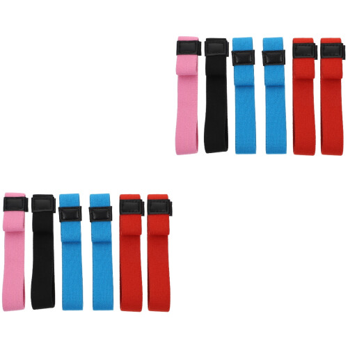 12Pcs High Elasticity Bento Box Straps Assorted Color Straps 2