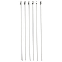 200 Piece Steel Zip Tie Set 4.6mm