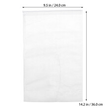 Raindrops Breathable Fabric Pots White Plant Grow Bags 100pcs