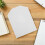 100Pcs White T-Shirt Folding Form Cardboard Inserts for Neat Storage 3