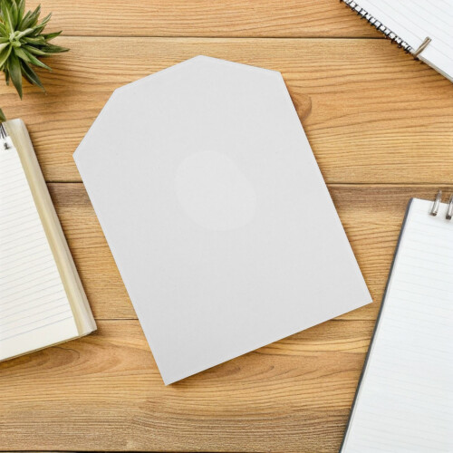 100Pcs White T-Shirt Folding Form Cardboard Inserts for Neat Storage 2