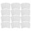 100Pcs White T-Shirt Folding Form Cardboard Inserts for Neat Storage 10